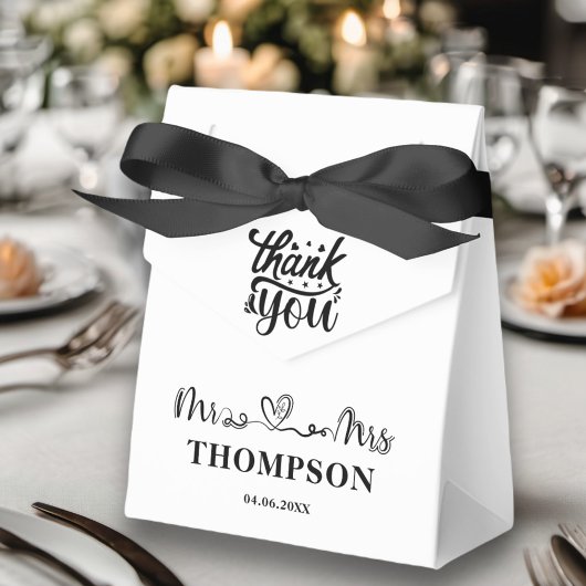 ミセス・エレガントシンプル |黒と白 フェイバーボックス