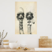 ミセス・オストリッチ ポスター (キッチン)