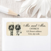 ミセス・オストリッチ ラベル (インサイチュ)