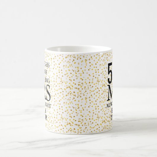 ミセス・オールウェイ・おもしろい・ゴールデン50周年 コーヒーマグカップ (中央)