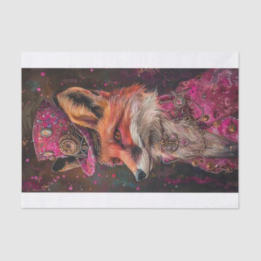 ミセス・キツネ 薄葉紙 (正面)