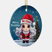 ミセス・クラウス 🤶 🎄 セラミックオーナメント (右)