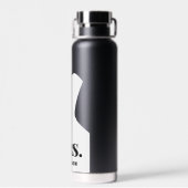 ミセス・クラシック結婚ギフト ウォーターボトル (背面)