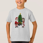 ミセス・クロースとTシャツ Tシャツ (正面)