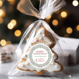 ミセス・クロースのベーカリー・クリスマス・ホリデー ラウンドシール