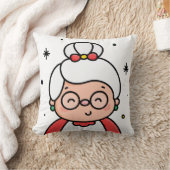 ミセス・クロースベビー・ボディスーツ クッション (ブランケット)