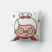 ミセス・クロースベビー・ボディスーツ クッション (裏面)