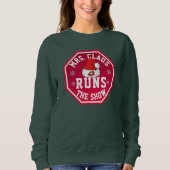 ミセス・クロース走・ザ・ショー スウェットシャツ (正面)