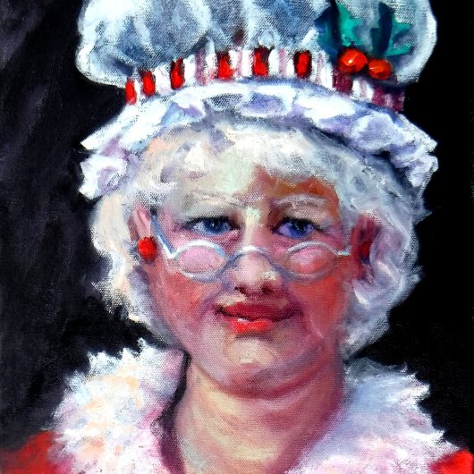 ミセス・クロース・ギフト・ラップ ラッピングペーパー