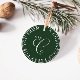 ミセス・クロース・クリスマストリートグリーンクリスマス フェイバータグ