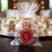 ミセス・クロース・クリスマストリートレッド・クリスマス ラウンドシール