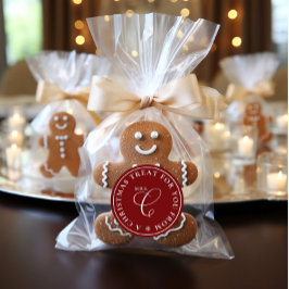 ミセス・クロース・クリスマストリートレッド・クリスマス ラウンドシール