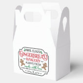 ミセス・クロース・ジンジャーブレッド・ベーカリー・クリスマスホリデー フェイバーボックス (オープン)