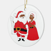 ミセス・クロース セラミックオーナメント (左)