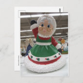 ミセス・クロース ポストカード (正面/裏面)