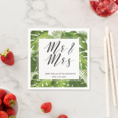 ミセス・グリーン・離れズの結婚紙・ナプキン スタンダードカクテルナプキン (インサイチュ)