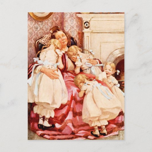 ミセス・ケンウィッグと四つの小さなケンウィッグ ポストカード (正面)