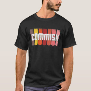 ミセス・コミッシュ・ファンタジー・フットボールをゲーム通信に尊重 Tシャツ