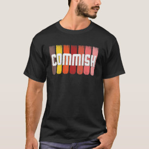 ミセス・コミッシュ・ファンタジー・フットボールをゲーム通信に尊重 Tシャツ