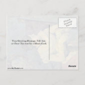 ミセス・ゴーギャン夕べドレスbyユージーン・ポール・ゴーギャン ポストカード (裏面)