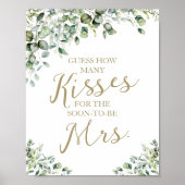 ミセス・サインにキスを何人くらい ポスター (正面)