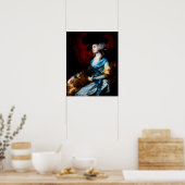 ミセス・シッドンズbyトマス・ゲインズボロ ポスター (キッチン)