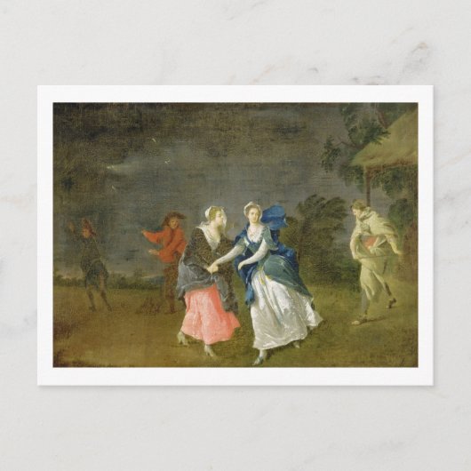 ミセス・シバーをCordelia、c.1755(キャンバス上の油) ポストカード (正面)