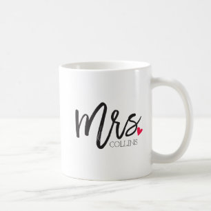 『ミセス・ショッペ』 パーソナライズされた Mrs. コーヒーマグカップ