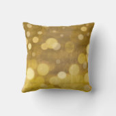 ミセス・スウィートファーデ抽象芸術金ゴールド灯 クッション (裏面)