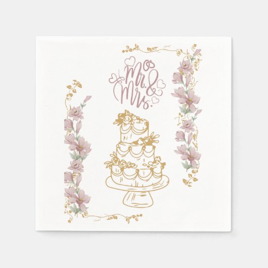 ミセス スタンダードカクテルナプキン (正面)