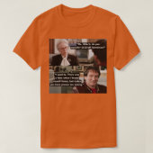 ミセス・ダートファイア君は自分が存在すると思うユーモアのある Tシャツ (デザイン正面)