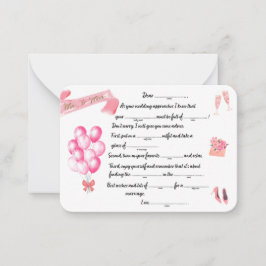 ミセス・トゥ・リブスアドバイス ノートカード