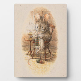 ミセス・ドーマウス編み物記念日パーティー フォトプラーク