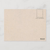 ミセス・ドーマウス・編み物 ポストカード (裏面)