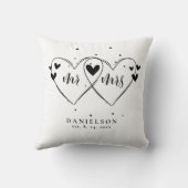 ミセス・ニュー結婚ス結婚の クッション (裏面)