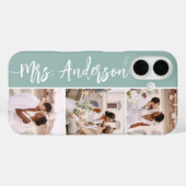 ミセス・ニュー結婚ネームのカップル写真集 Case-Mate iPhoneケース (裏面 (横))