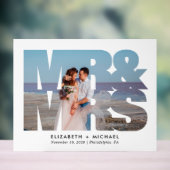 ミセス・ニュー結婚ライヴァーズの白 アクリルサイン (ニュートラル)