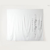 ミセス・ネーム・リングや輪ズ・レズ結婚ビアンの写真の背景 タペストリー (正面(横))