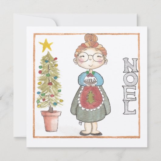 ミセス・ノエル・クリスマスカード シーズンカード (正面)