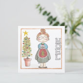 ミセス・ノエル・クリスマスカード シーズンカード (スタンド正面)