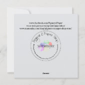 ミセス・ノエル・グリーティング・カード シーズンカード (裏面)