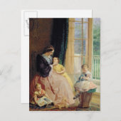 ミセス・ヒックス、メアリー、ローザ、エルガー ポストカード (正面/裏面)