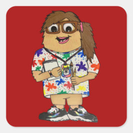 ミセス・ブライソン・モンスタースティッカー スクエアシール