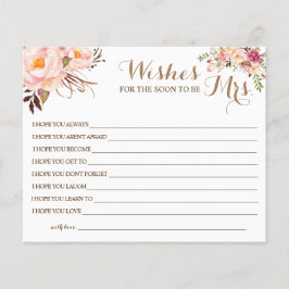 ミセス・ブライダルシャワー・カードを希望 チラシ