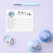 ミセス・ブライダルシャワー・カードを希望 チラシ (シングル)