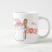ミセス・ブーかわいい幽霊コーヒーカップとベーカリー ジャンボコーヒーマグカップ (右)