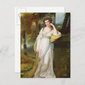 ミセス・ヘンリー・マクスウェルポートレート ポストカード (正面/裏面)