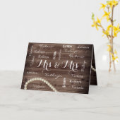 ミセス&ミセス&エレガ素朴ントウェディング カード (黄色い花)