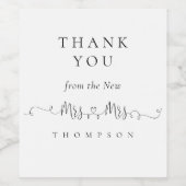 ミセス・ミセス・ハートリングや輪ズ結婚・レズビアンありがとう ワインラベル (シングルラベル)