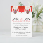 ミセス＆ミセス・ボウ 招待状 (スタンド正面)